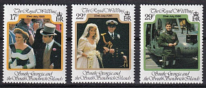 Южная Георгия, 1986, Свадьба, 3 марки